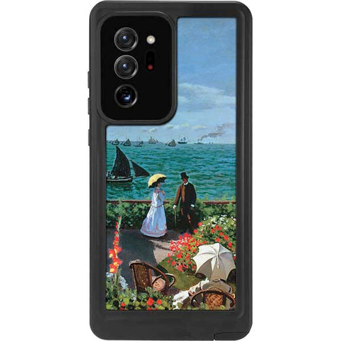 Claude Monet The Terrace at Sainte-Adresse Galaxy Note20 Ultra 5G Waterproof Case